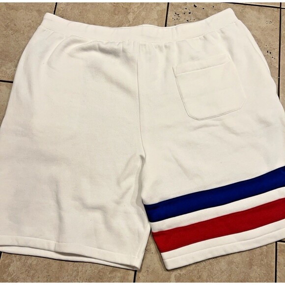 Polo Ralph Lauren Shorts Mens 4XB Team USA Flag Olympic Bear Fleece Sweat NEW - Picture 2 of 9